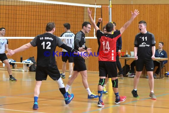 Volleyball Herren VB-Liga Sinsheim/Helmstadt vs SSC Karlsruhe III 01.03.2020 (© Siegfried)